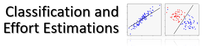 Classification and Effort Estimations